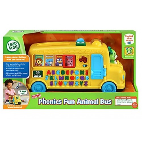 LEAPFROG Phonics Fun Animal Bus LEAPFROG Phonics Fun Animal Bus